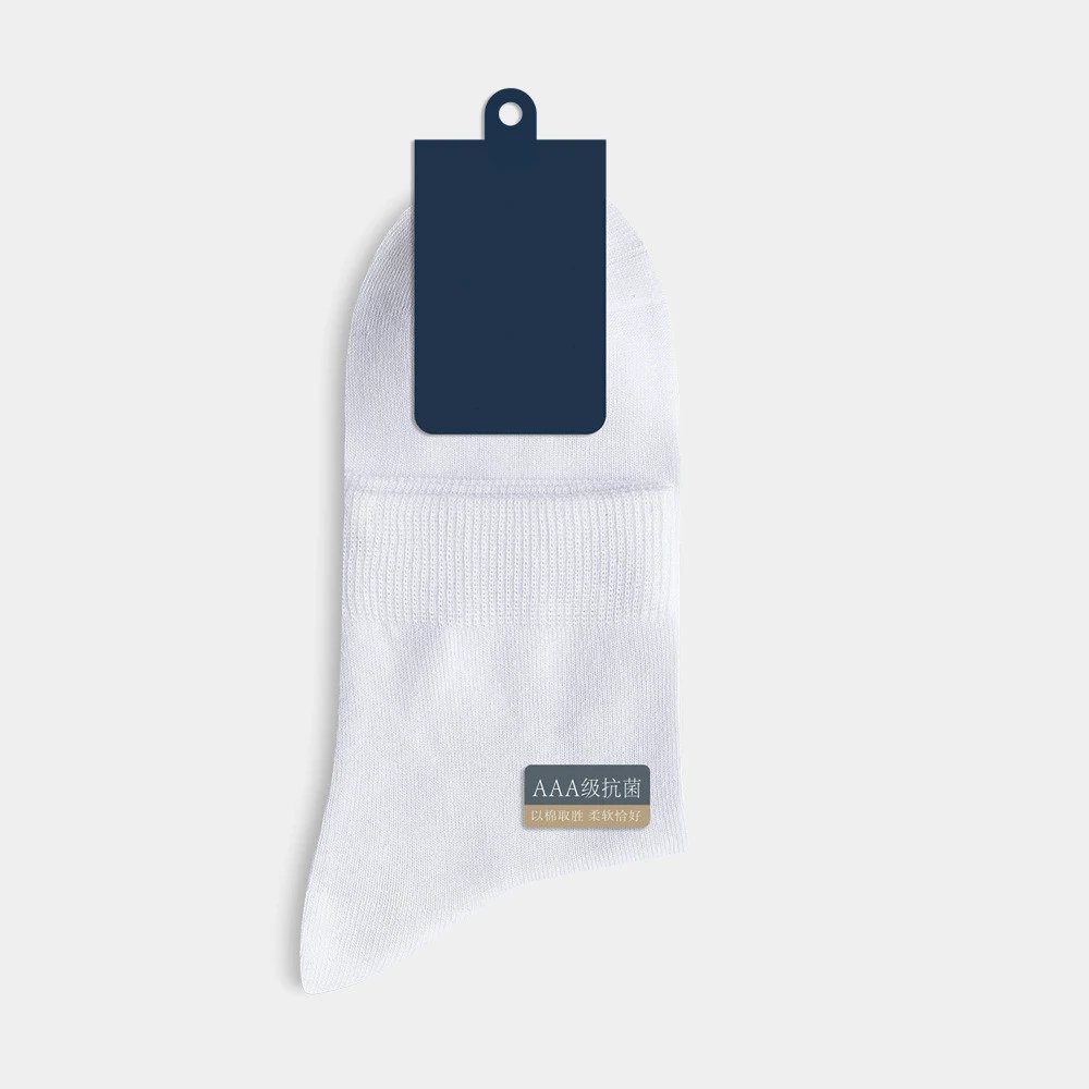 Title 9, Mens Antibacterial Cotton Mid-calf Socks, offe...