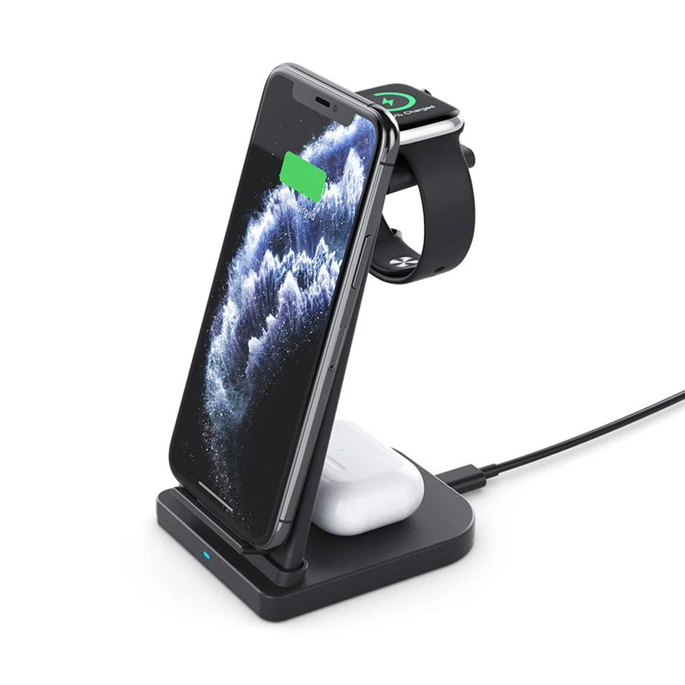 Title 4, Versatile Foldable 3-in-1 Wireless Charger for ...