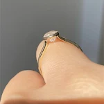 Ins Ring Vrouwen Licht Luxe Minderheid Ontwerper Hoogwaardig Eenvoudig Elegante Ring voor een Subtiele en Verfijnde Uitstraling — foto 5