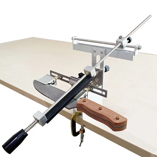 Title 3, Fixed Angle Sharpener With Flip Chuck, Double C...