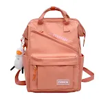 Mochila Escolar de Cor Sólida com Grande Capacidade Perfeita para Estudantes Amplo Espaço para Livros e Materiais Durável e Confortável — foto 1