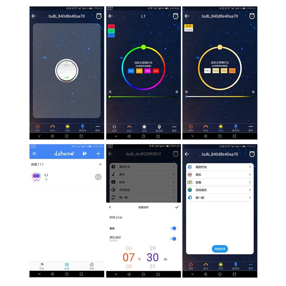 Title 7, Voice Controlled LED Light Bulb Illuminate your...