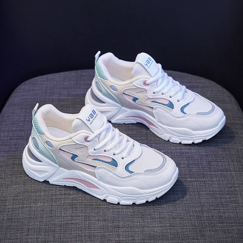 Student All-match Platform Sneakers for Women, Street Style Footwear, Versatile Design, Comfortable and Perfect for Ever — photo 4