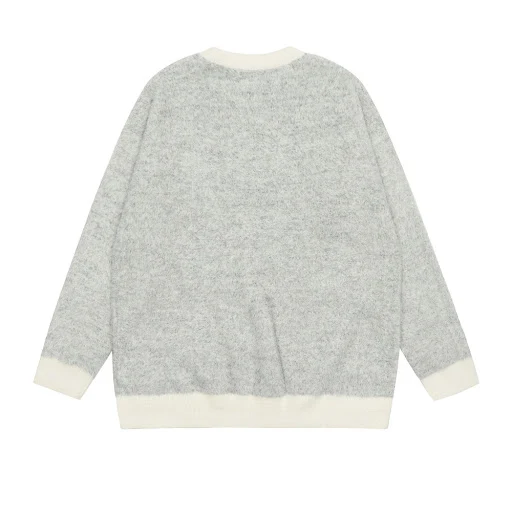 Title 2, Fashion Embroidered Knitwear Sweater Men. Styli...