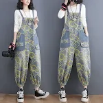 Macacão Jeans Spring Lean Print para mulheres — foto 5