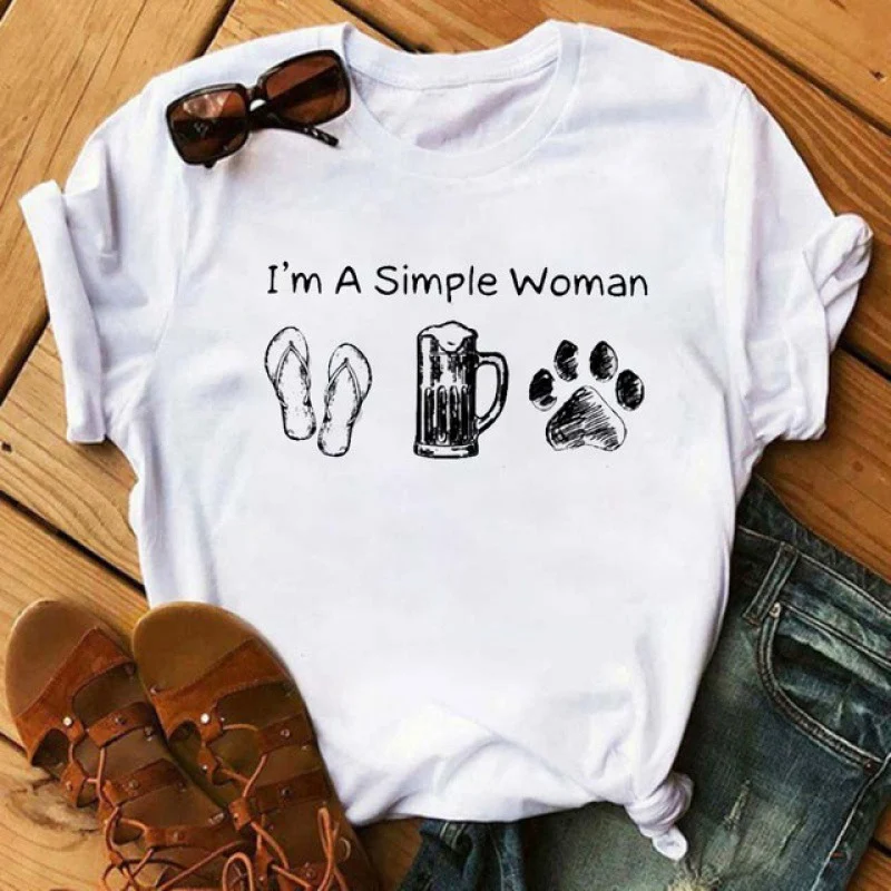 Retro-Mode-Kurzarm-T-Shirt für Damen in Übergröße — foto 20