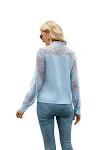 New Top V-neck Sexy Women's Lace. Enhance your style with this beautiful and alluring top. A perfect fit for any occasio — photo 3