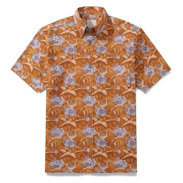 New Men's Hawaiian Tropical Style Shirt Animal AlohaCamisa Street Digital Printing for a cool, vibrant, and stylish summ — photo 5