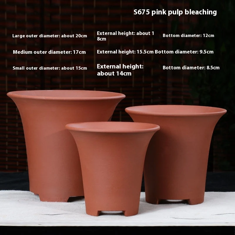 Purple Sand Flower Pot Plant Pot. Enhance your home or garden with this stylish, durable pot. Perfect for indoor and out — photo 31