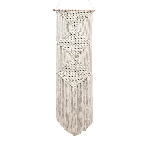 Title 5, Nordic Style Bohemian Hand-woven Tapestry Rhomb...