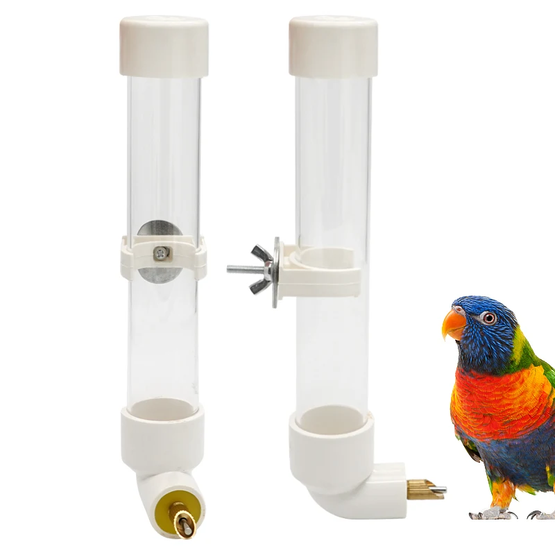 Title 1, 130Ml Plastic Parrot Drinking Kettle Large Auto...