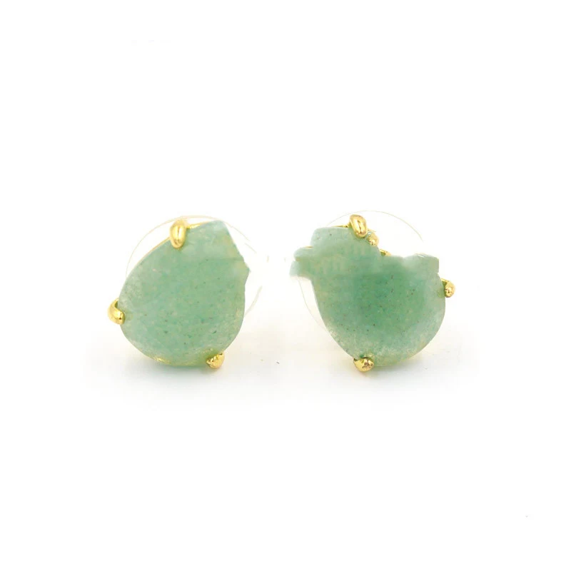 Pendientes de gota facetados de cristal Moda femenina sencilla y popular Accesorios elegantes para mujeres perfectos para cualquier ocasión — foto 1