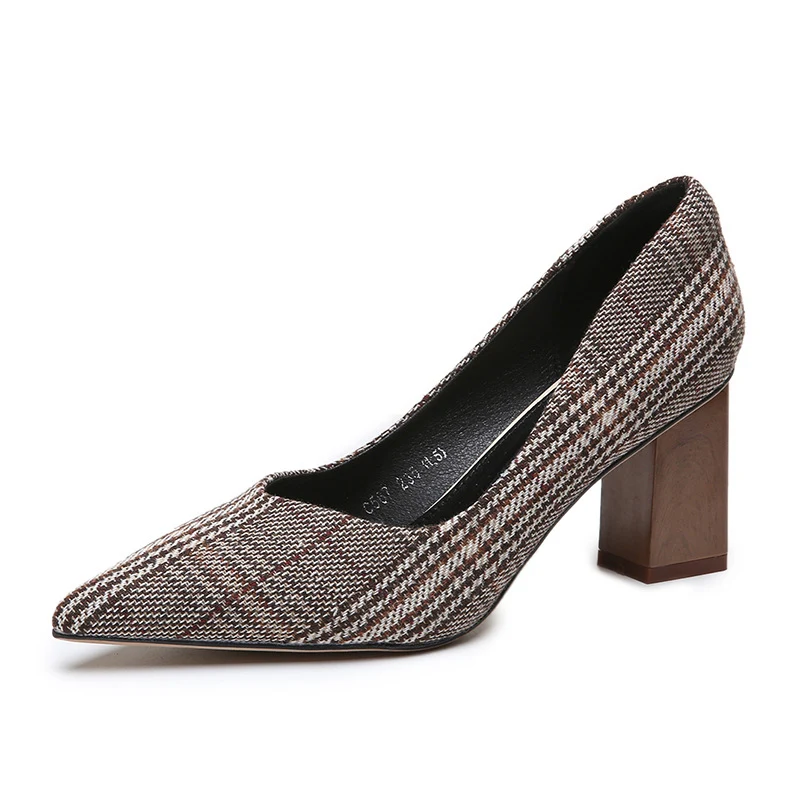 Title 7, Womens High Heeled Shoes New French Style Work...