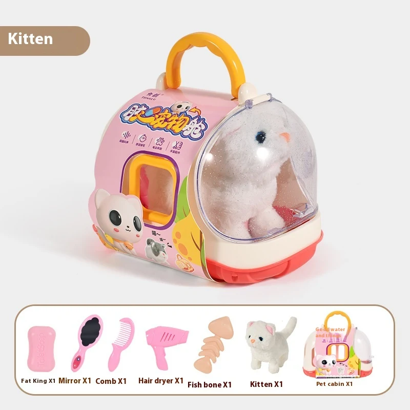 Brinquedo de Pelúcia Coelho Elétrico Infantil Fofo Emulação Movimento de Orelhas Interativo Presente Perfeito Amigos Pequenos Alegria e Diversão — foto 14