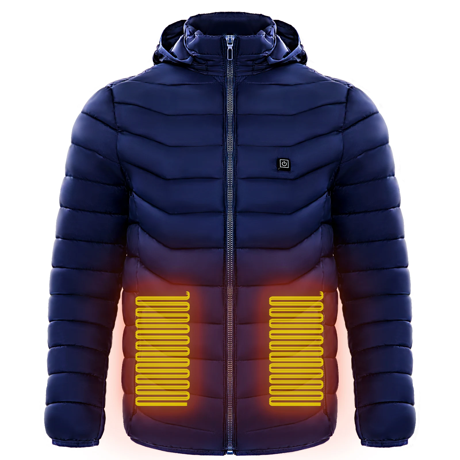 Title 9, Giacca Puffer Riscaldata Uomo Cappotto Elettric...