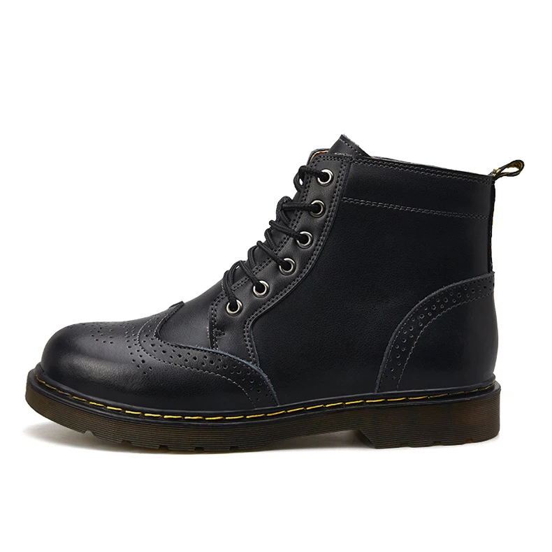 Title 3, New Winter Martin Boots Mens High Top
