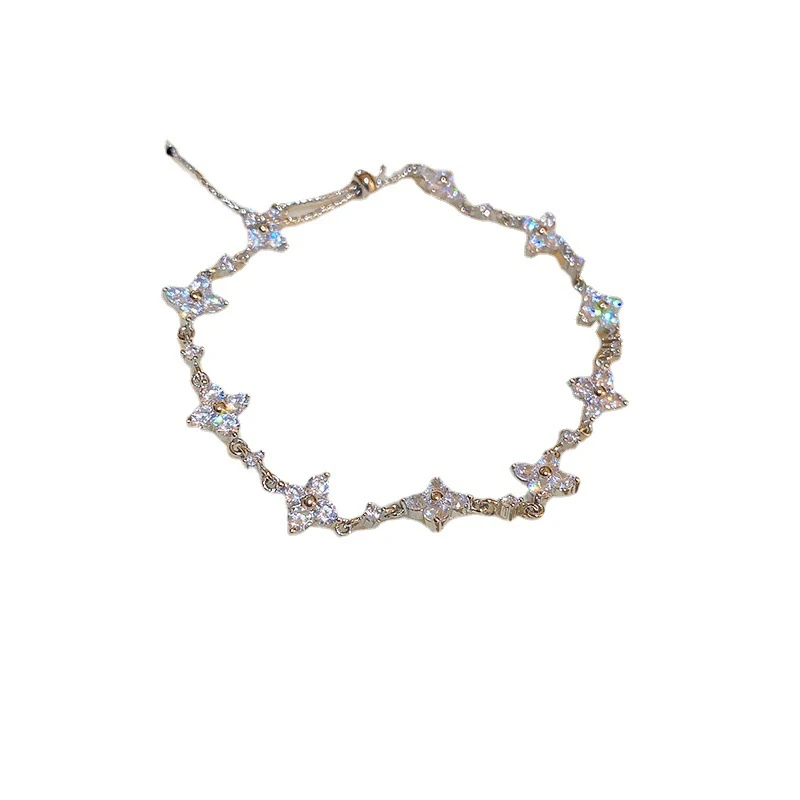 Title 4, Pulseira de Flor de Zircônia Design de Personal...