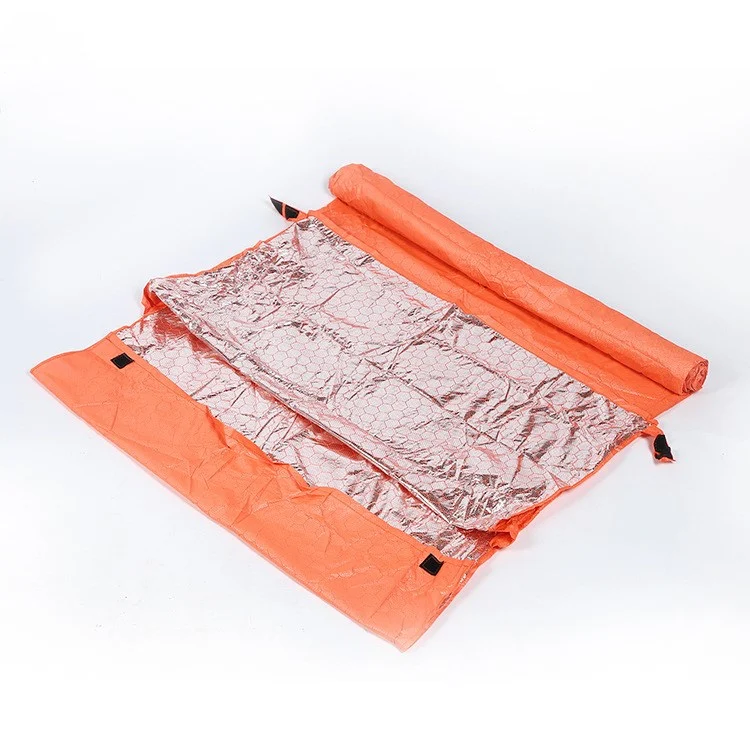 Saco de dormir térmico individual para atividades ao ar livre, estilo envelope. Isolamento superior, leve e compacto. Perfeito para camping e trilhas. — foto 5