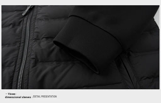 Title 19, Mens Short Stitching Down Jacket Lightweight W...