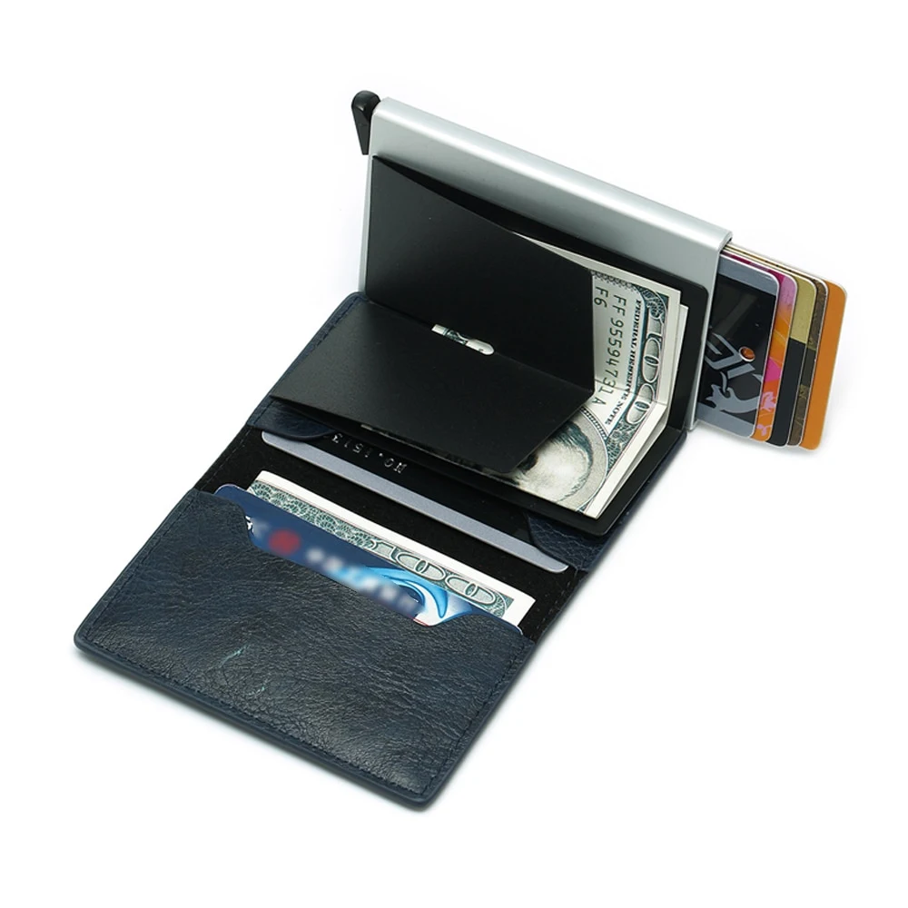 Title 10, Porta carte automatico PU RFID multifunzione. P...