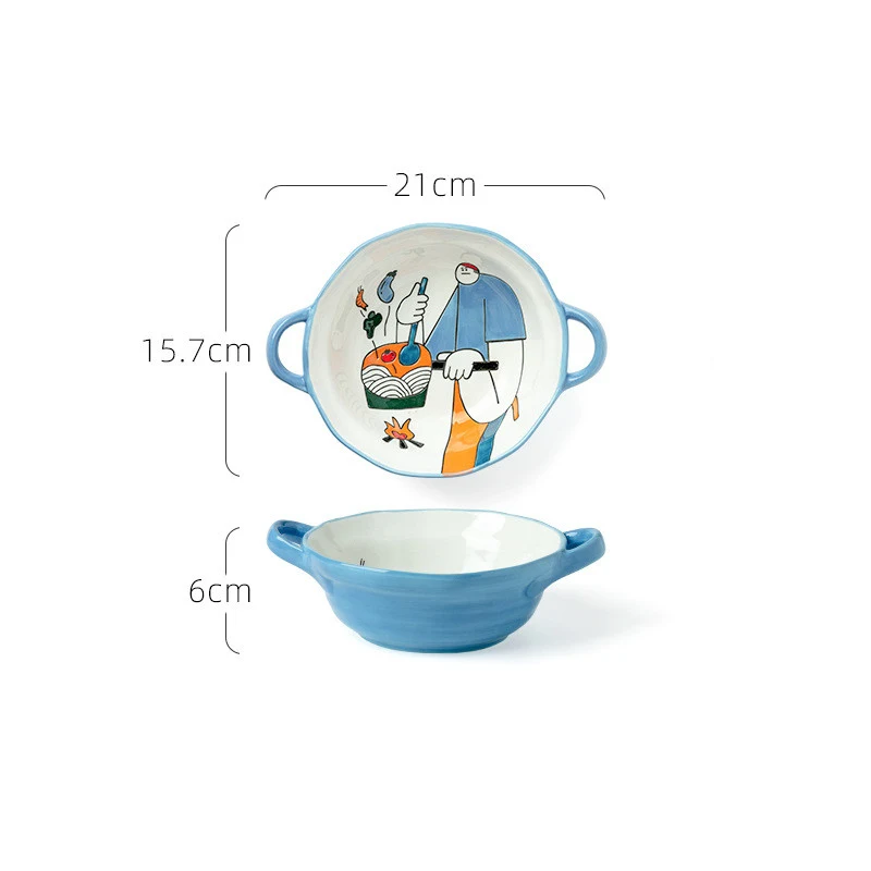 Title 6, Japanese-style household ceramic dishes and cut...
