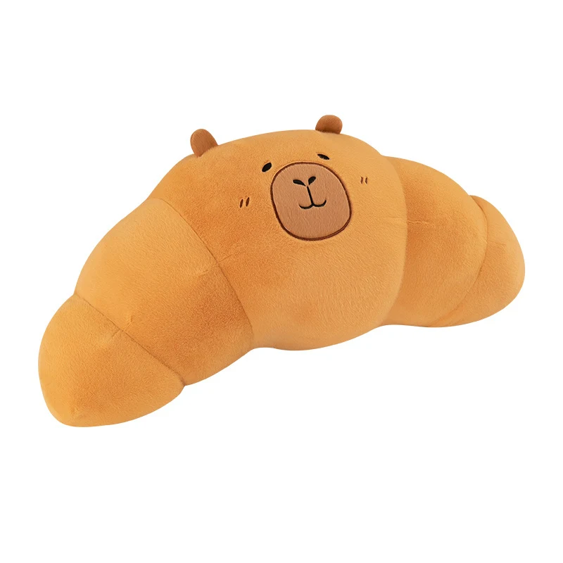 Pelúcia Capivara Croissant Baguete Gigante, Macia e Fofinha, Ideal para Abraçar e Decorar, Presente Perfeito para Todas as Idades — foto 2