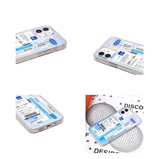 Title 5, Laser Phone Case Anti-drop Protection Cover. Du...