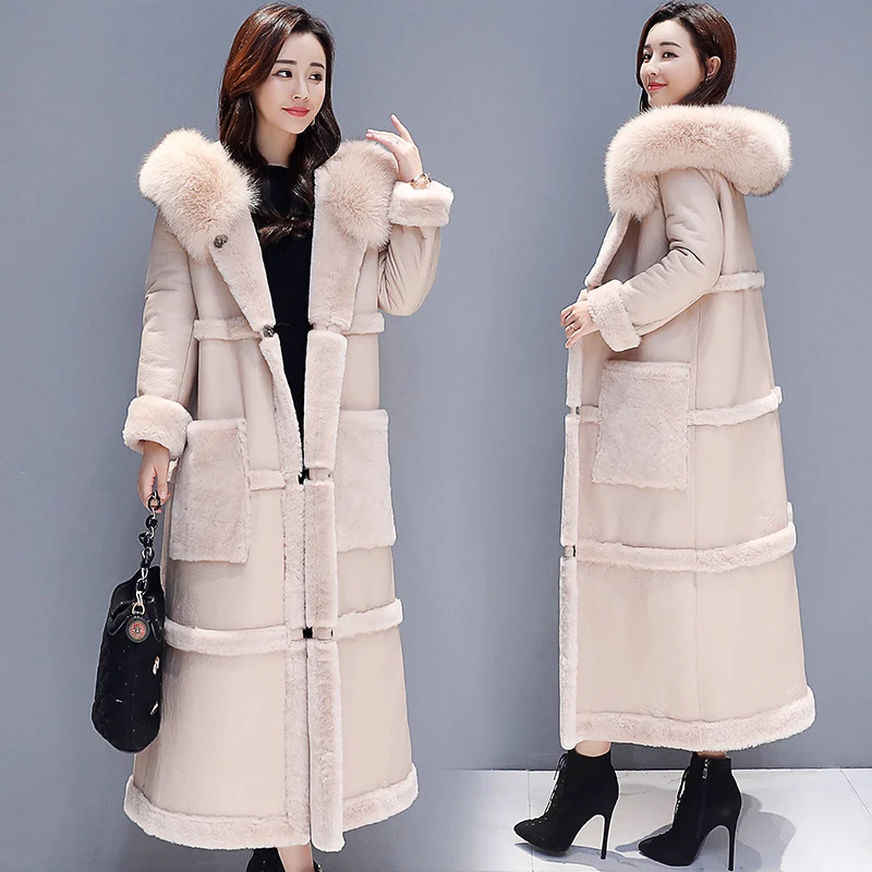 Personalized mid-length loose pockets cotton-padded coat, offering comfort and warmth in a stylish, customisable design — photo 14