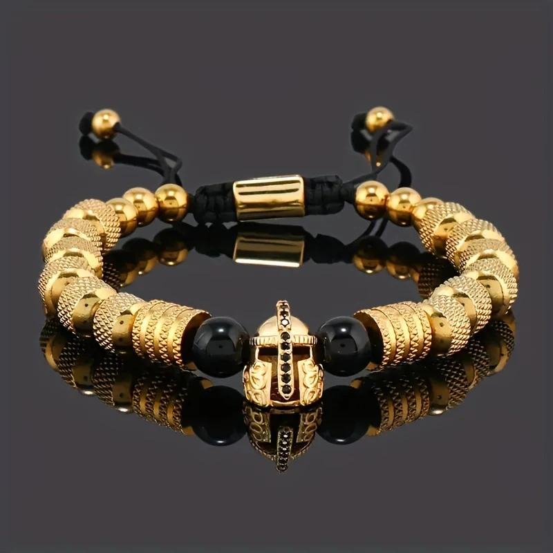 Title 5, Pulseira Tricotada com Coroa de Zircônia Micro-...