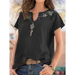 Women's Bohemian New Short Sleeve T-shirt — photo 1