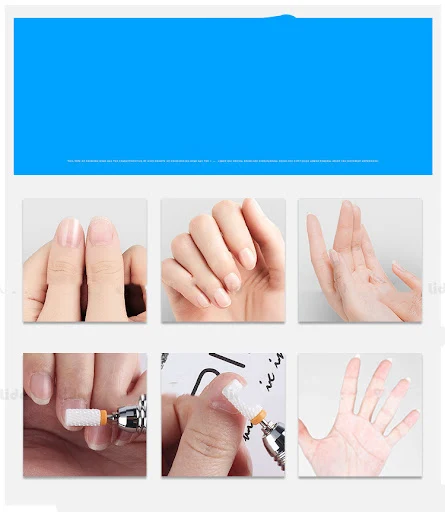 Title 2, Ceramic Nail Art Polishing Head Single Cylindri...