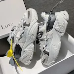 Korean Version Black Platform Sneakers - Stylish and comfortable footwear for everyday wear, offering a modern and fashi — photo 5