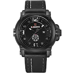 Relógio Masculino NAVIFORCE 9099 Calendário Prova d'água Pulseira de Quartzo. Um relógio elegante e funcional para o homem moderno. — foto 3