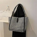 Bolsa tote portátil feminina outono inverno, grande capacidade, perfeita para uso diário e viagens, espaçosa e elegante. — foto 4