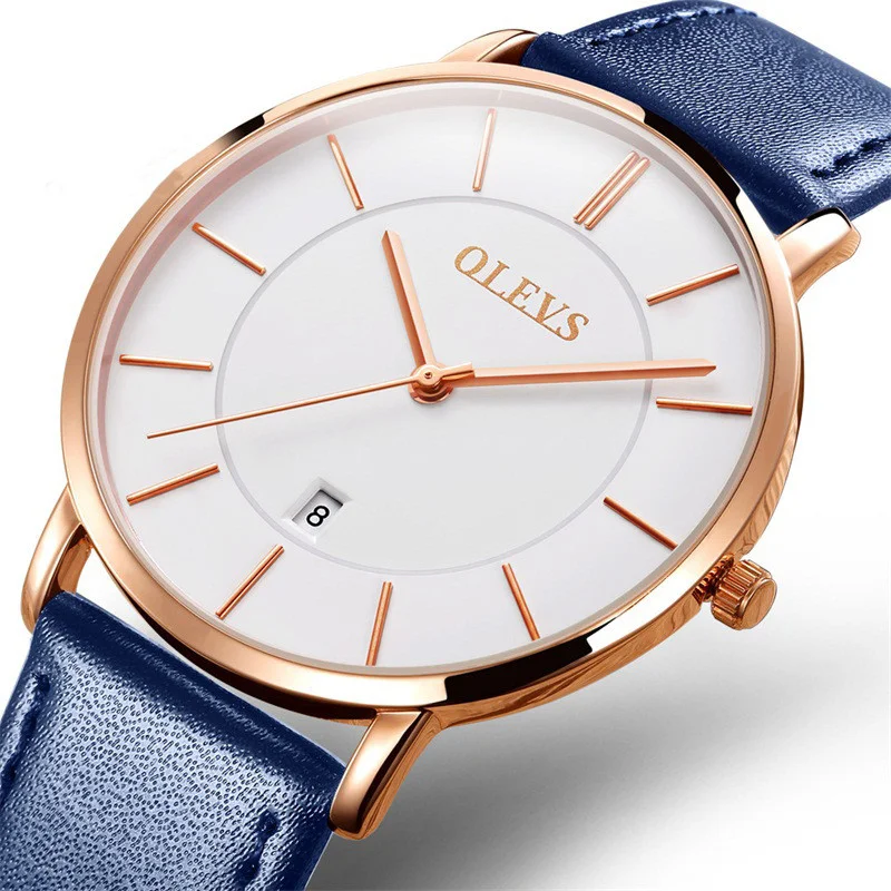 Relógio Masculino Fino Quartz Japonês à Prova D'Água, Sucesso de Vendas. Conforto e estilo no seu pulso, perfeito para o dia a dia. — foto 3