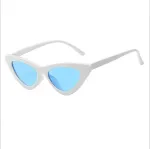 White frame light blue