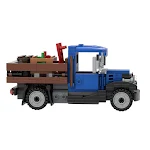 Caminhão Agrícola de Entrega Blocos de Construção Brinquedos Compatíveis Estimula Criatividade e Habilidades Motoras Finas Construa e Entregue as Colheitas — foto 9