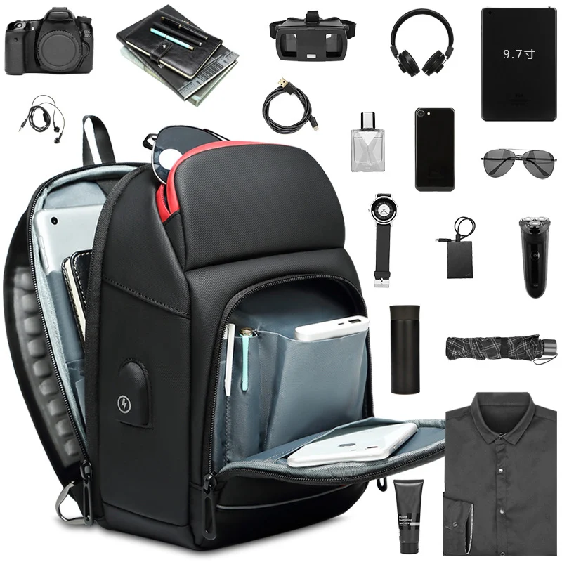 Men's shoulder bag crossbody bag, perfect for everyday use. Comfortable and stylish, ideal for carrying your essentials — photo 5