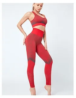 Title 7, High elastic yoga suit for unrestricted movemen...
