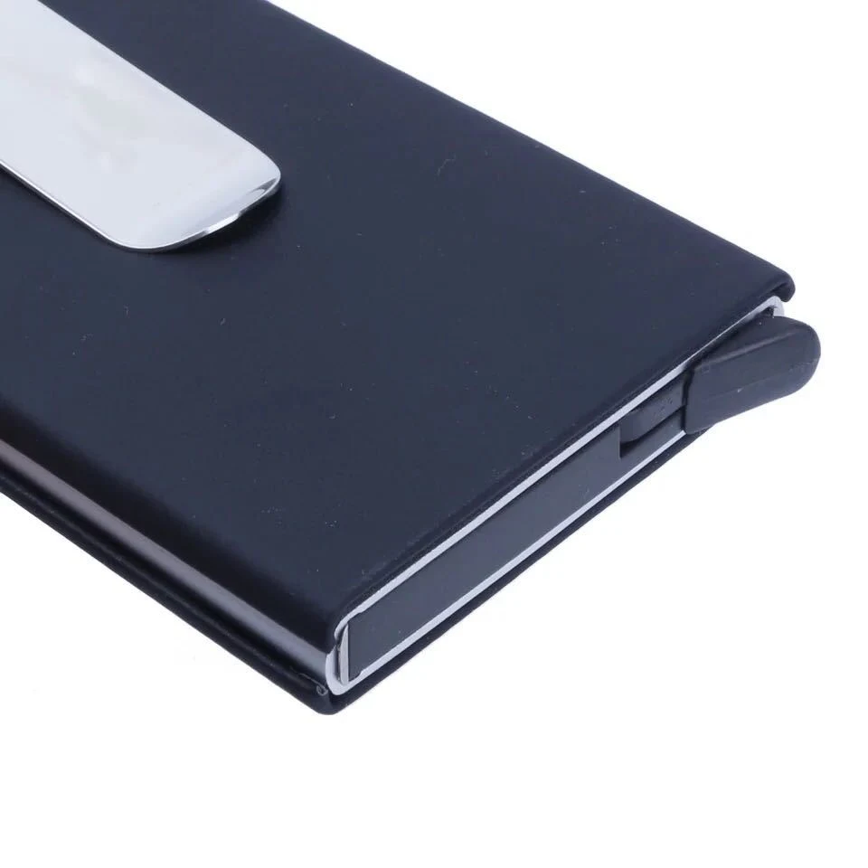Title 2, Automatic pop-up aluminum metal wallet. Enjoy q...