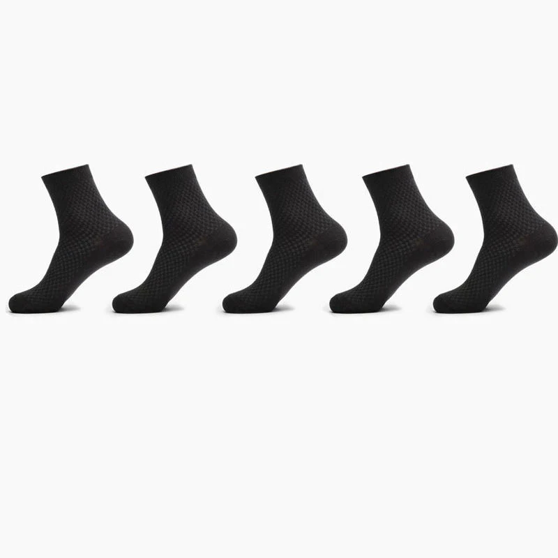 Title 9, Bamboo Fiber Men Socks Business Breathable Male