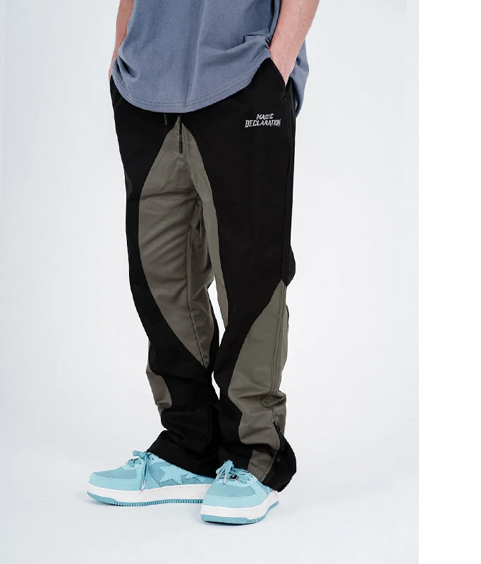 American High Street Alphabet Embroidered Panel Contrast Track Pants. Comfortable, stylish track pants for everyday casu — photo 3