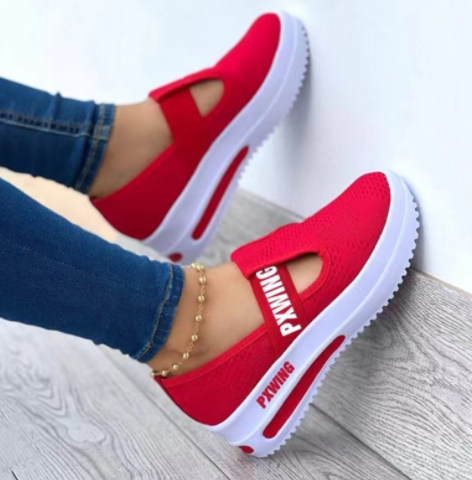 Nuevos Zapatos Deportivos para Mujer con Punta Redonda y Suela Vibrante Diseño Moderno y Comodidad Superior Ideales para Actividades Físicas — foto 1