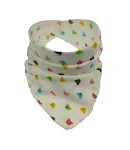 Babadores de bebê impermeáveis triângulo algodão desenho animado, babadores bandana para recém-nascidos, babadores absorventes. — foto 16