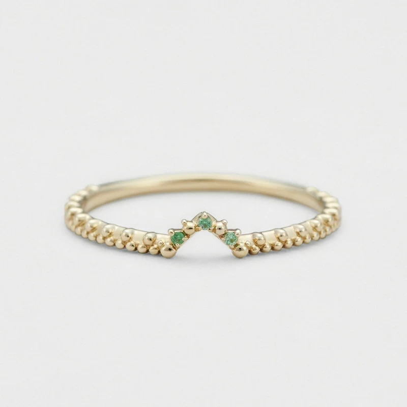 Anel de opal natural japonês vintage. Design único, elegância atemporal. Joia requintada, perfeita para presente ou uso diário. — foto 2