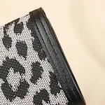 Trendy Damesportemonnee met Luipaardprint, Compact en Modieus, Ideaal voor Dagelijks Gebruik, Praktisch en Stijlvol Ontwerp — foto 8