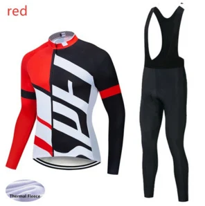 Title 1, Cycling jersey with velvet warm long sleeves fo...