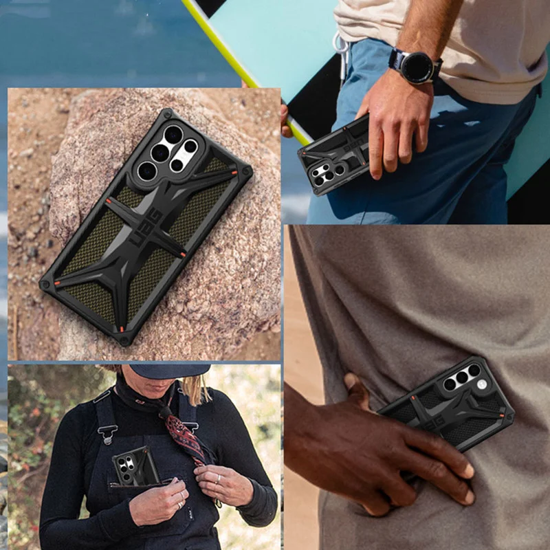 Title 5, Anti-fall fashion thin military mobile phone ca...