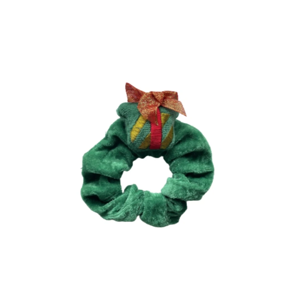 Tiara de cabelo de alce com cabeça de desenho animado do Papai Noel, para festas e celebrações natalinas, visual divertido e alegre. — foto 10