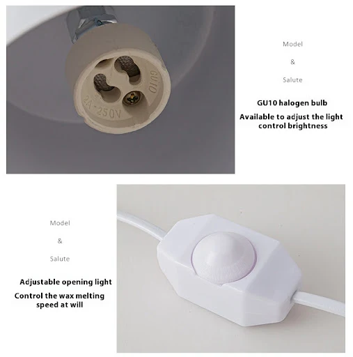 Title 11, Fragrance Lamp Romantic Atmosphere Nordic Melti...